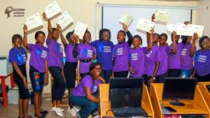 Queen Afrique Academy Girls graduation