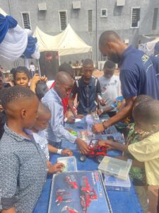 Robotics display at Book Fair